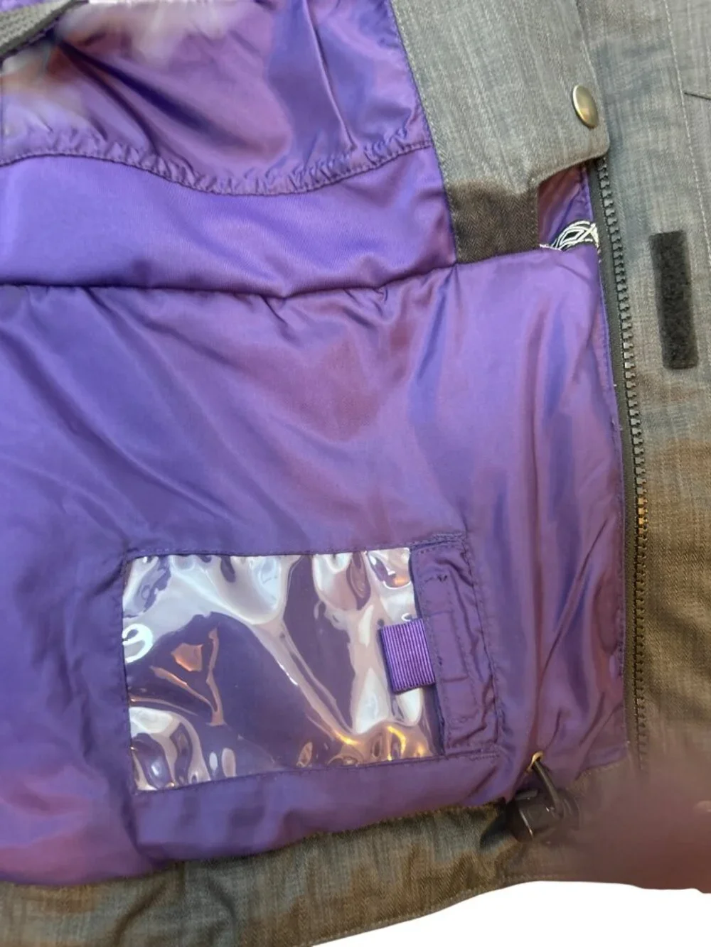 NWT Burton DRYRIDE Womens S/M Insulated Ski Snowboard Jacket Gray Hooded
